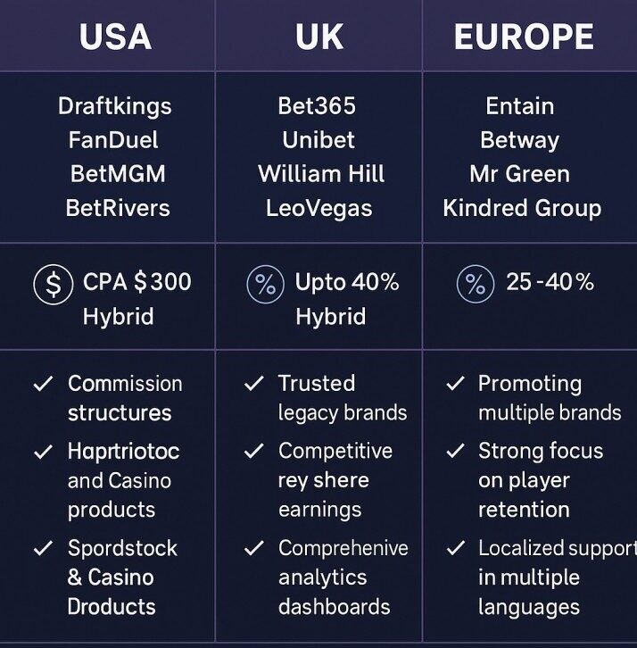 Gambling Affiliate Programs
