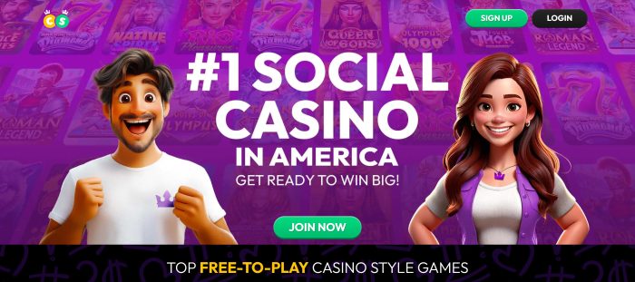 10. CrownCoins Casino – Stable, Slot-Heavy Social Casino