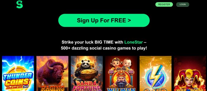 LoneStar Casino – Texas-Themed Social Casino from the RealPrize Family