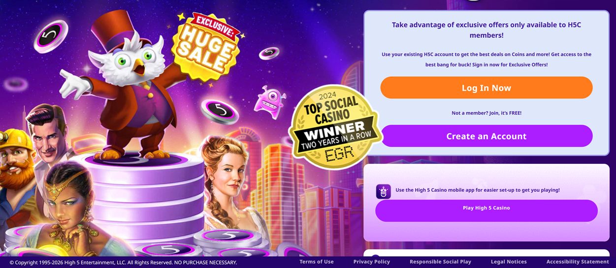 High 5 Casino Review 2026