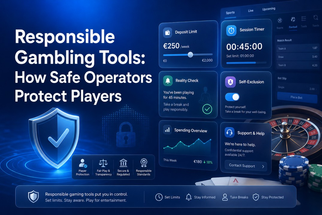 Responsible Gambling Tools: How Safe Operators Protect Players