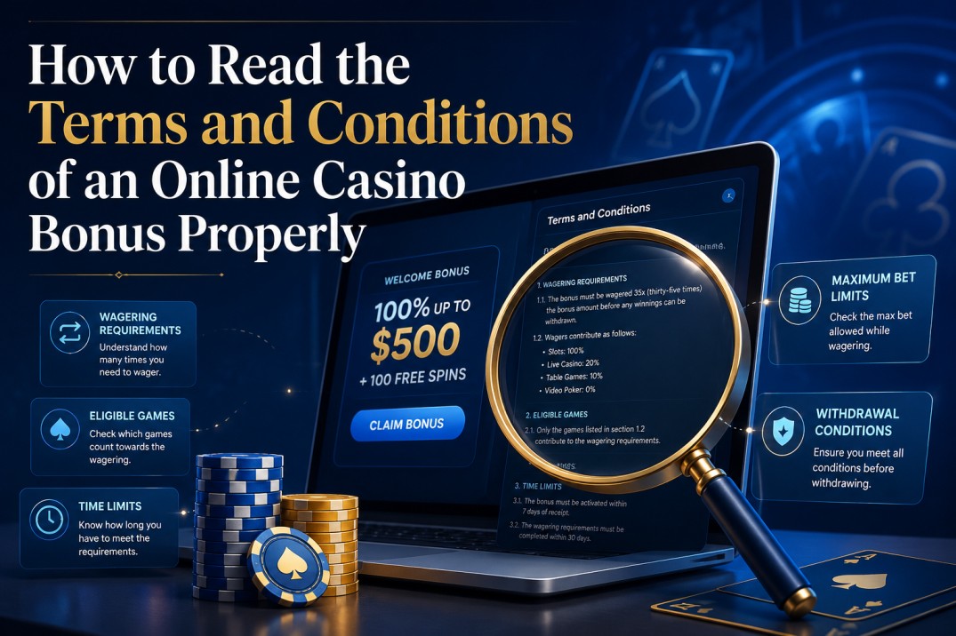 Online Casino Bonus Terms Explained for Players 2026 Guide