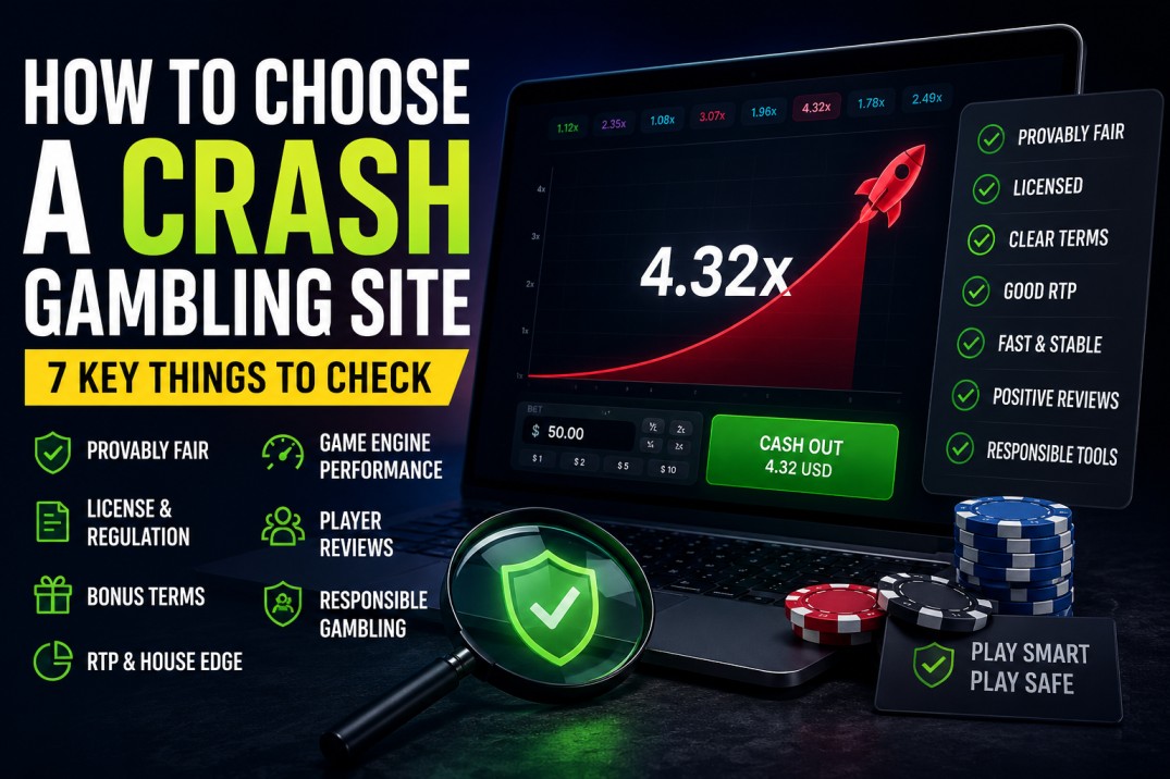 How to Choose a Crash Gambling Site (7 Key Things)