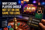 Switching games during an online casino session
