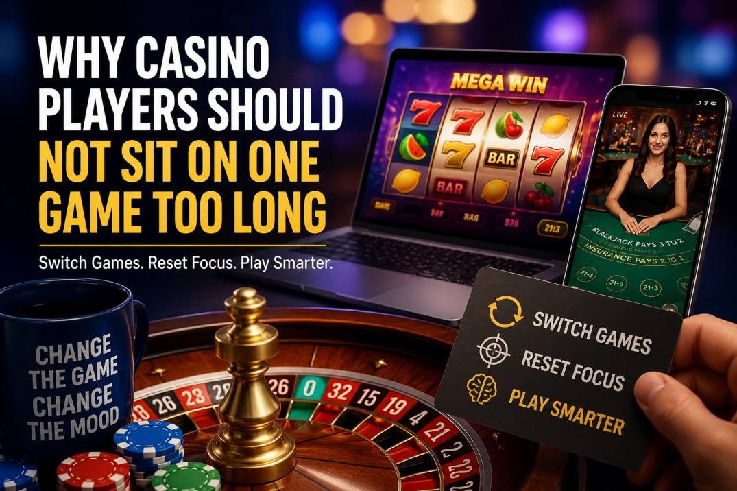 Switching games during an online casino session
